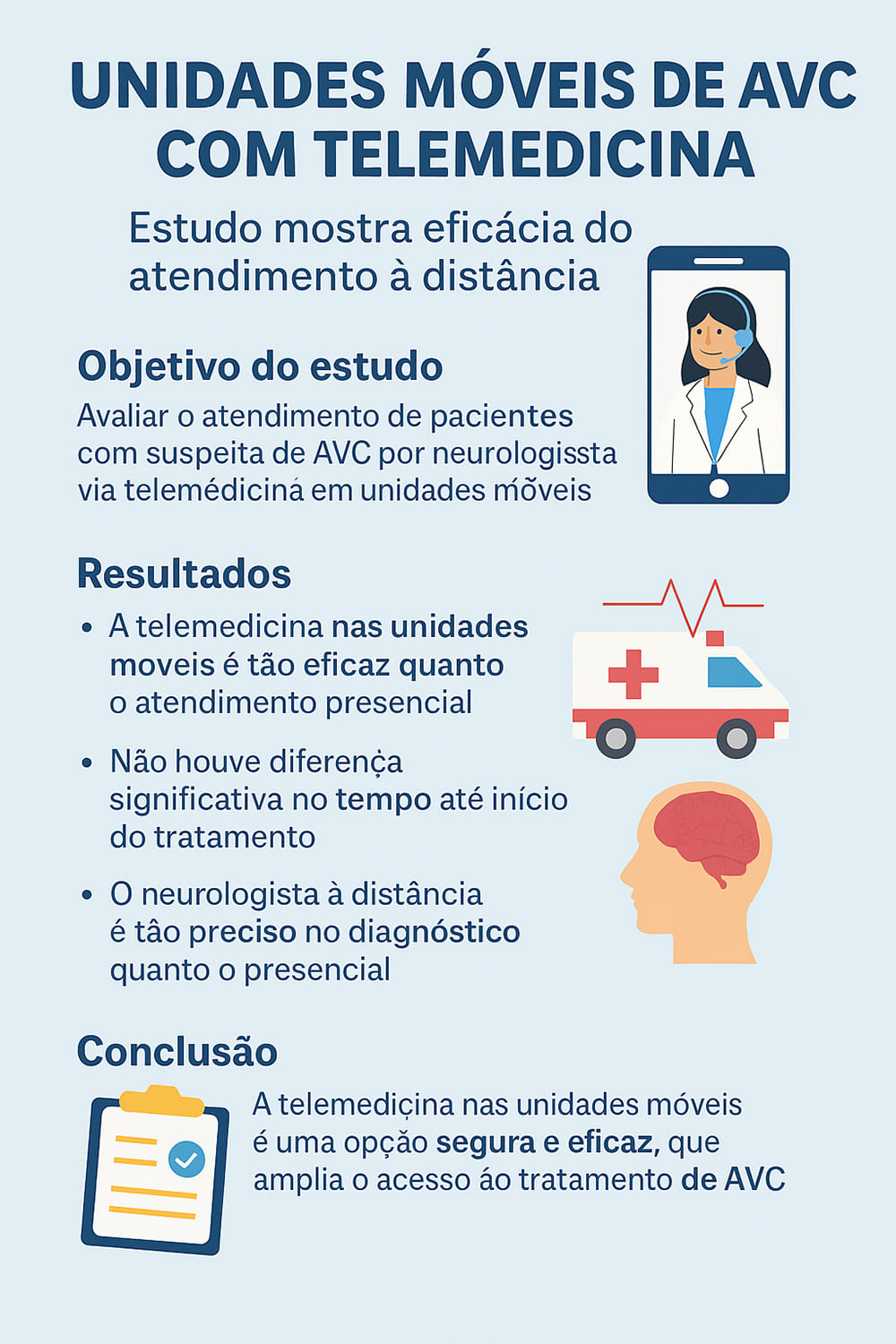 Telemedicina em Unidades Móveis Revoluciona Atendimento de AVC 